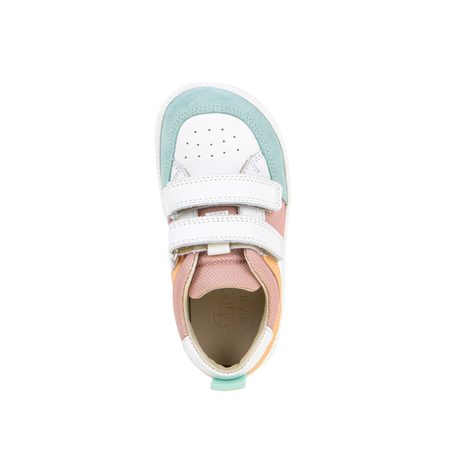 FRODDO TENISKY LOOP White Pink | Dětské barefoot tenisky