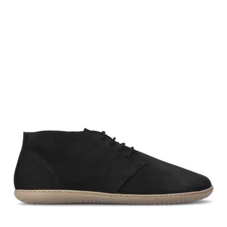 Dámské Barefoot+ Kotníkové Boty GROUNDIES® Milano Soft Černé
