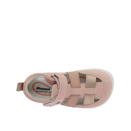 BEPPI SAPATO CASUAL BEBE Růžové | Dětské barefoot sandály
