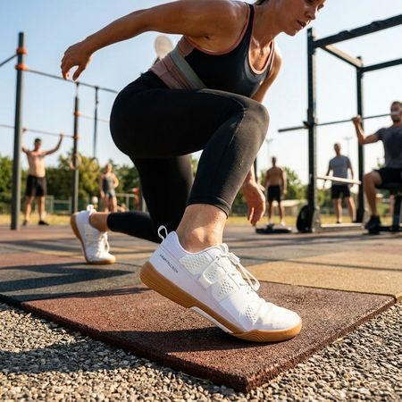 Barefoot Sportovní Boty GROUNDIES® G-Flex Precision Bílé