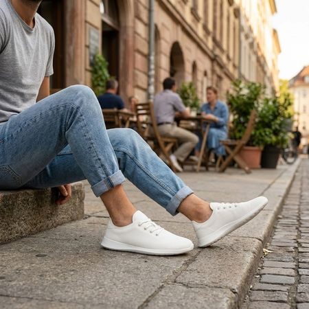 GROUNDIES® Balance 2.0 White Barefoot Tenisice