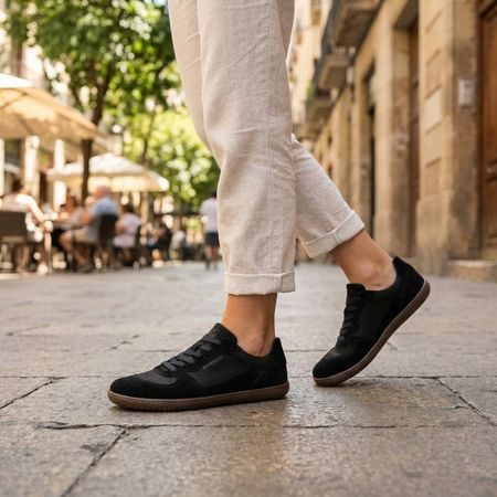 Dámské Barefoot+ Tenisky GROUNDIES® Nova GO1+ Černé