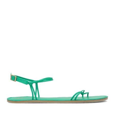 Dámské Barefoot Sandály GROUNDIES® Cadiz Zelené