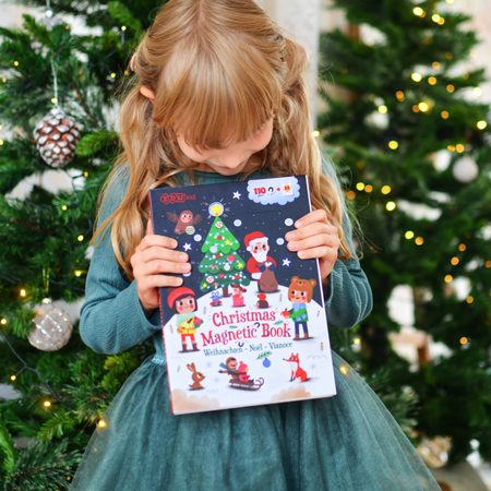 MAGNETICKÁ KNIHA VÁNOCE - CHRISTMAS MAGIC BOOK
