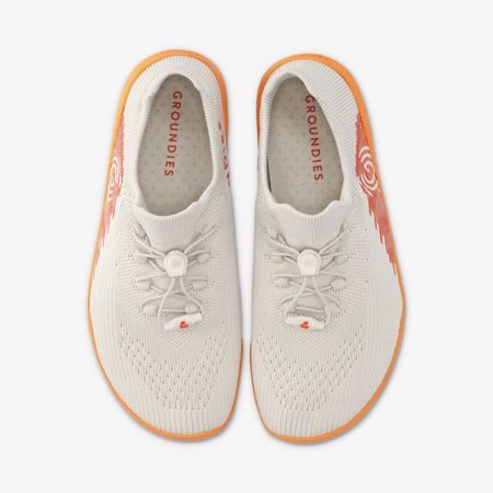 GROUNDIES® G-Pure Orange Barefoot Sport Cipő