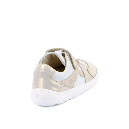 FRODDO TENISKY RIVER White Gold | Dětské barefoot tenisky