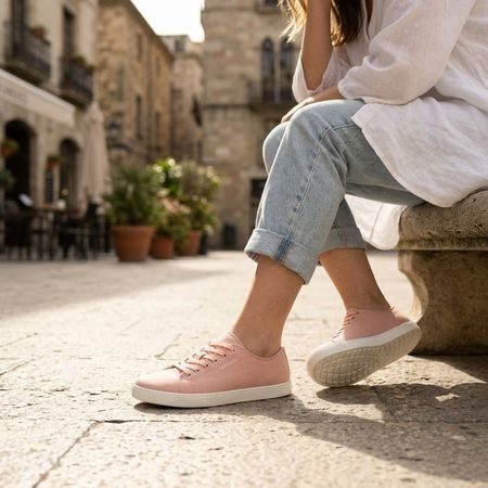 GROUNDIES® Lima Losos Ženske barefoot tenisice