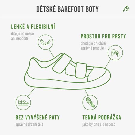 FRODDO TENISKY RIVER White Gold | Dječje barefoot tenisice