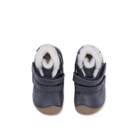BUNDGAARD PETIT WINTER Navy | Dětské zimní zateplené barefoot boty