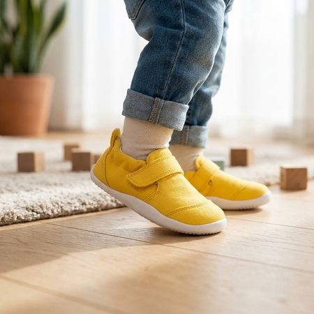 Dječje Barefoot Tenisice BOBUX XPLORER GO ORGANIC žute