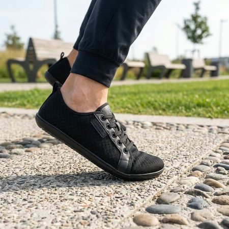 GROUNDIES® Flex Black Barefoot tenisice