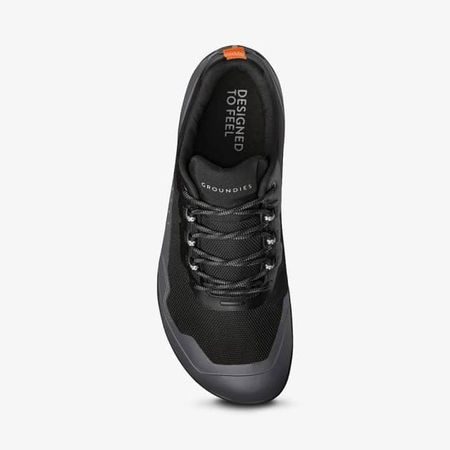 GROUNDIES® All Terrain Low Voděodolné Černé | Barefoot outdoorové boty