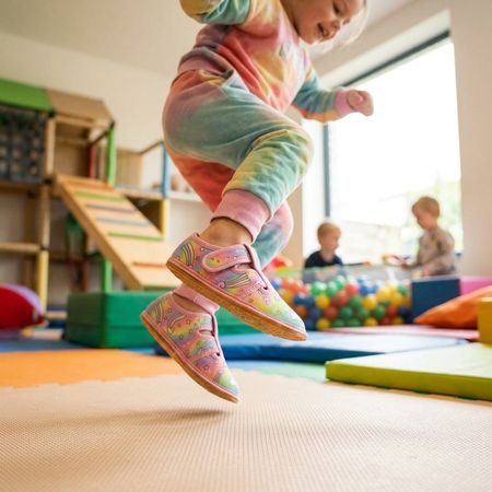 Dječje Barefoot Papuče RAYVE SLIPPERS unicorn
