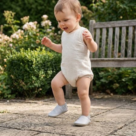 Dječje Barefoot Papučice RAYVE CRAVITOS SOFT sive