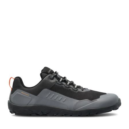 Barefoot Outdoorové Boty GROUNDIES® All Terrain Low 2.0 Černé