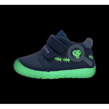 Dětské barefoot tenisky D.D.STEP S070-52576 Světle Modrá svítivá