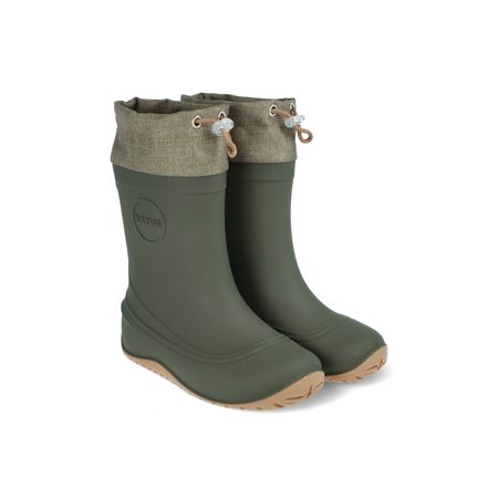 RAYVE MONSOON COVER WINTER Khaki | Otroški toplinski barefoot škornji