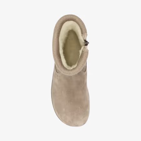 Dámské Barefoot Zateplené Boty GROUNDIES® ICELAND Béžové