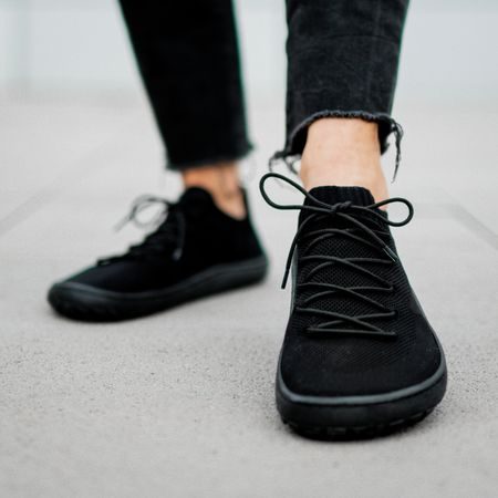 FRODDO TENISKY LIGHT Black | Dětské barefoot tenisky