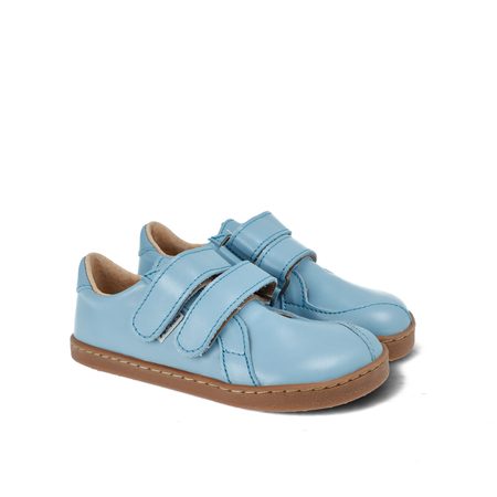 PEGRES CELOROČNÍ TENISKY BF54 0.1 Blue | Dětské barefoot tenisky