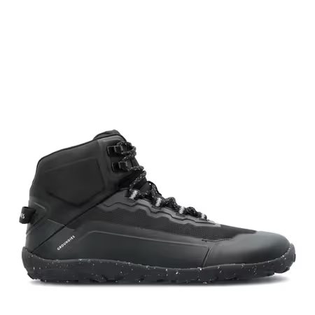 Barefoot Voděodolné Pohorky GROUNDIES® All Terrain High 2.0 Černé