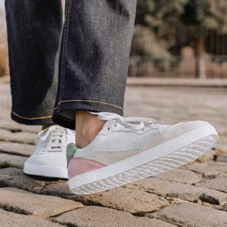 Dámské Barefoot Tenisky GROUNDIES® Nova GS1 Béžovo Růžové