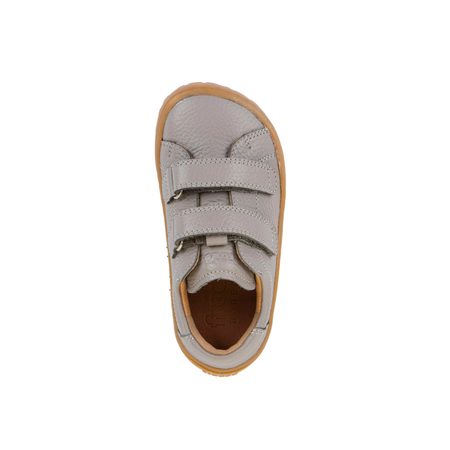 FRODDO TENISKY BAZE LEATHER D-VELCRO Grey | Dětské barefoot tenisky