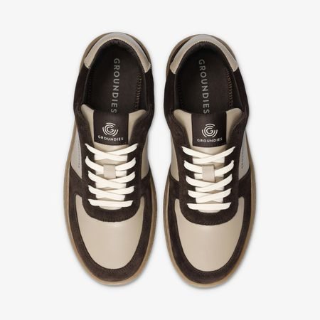 Barefoot Tenisky GROUNDIES® HAMPTONS 2.0 REGULAR Espresso