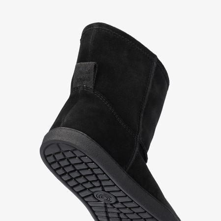 Dámské Barefoot Zateplené Boty GROUNDIES® COZY BOOT Černé