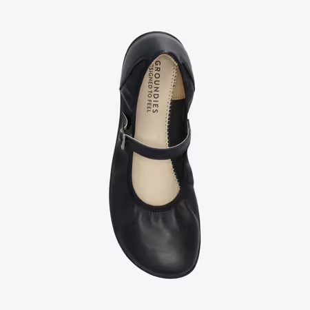 Dámské Barefoot Baleríny GROUNDIES® Amber 2.0 Černé