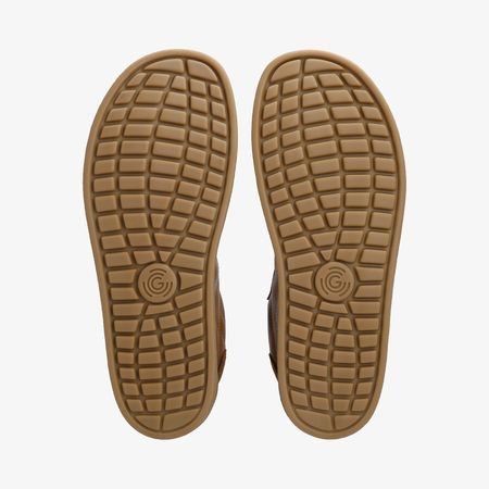 GROUNDIES® Panama Soft Karamell Barefoot Tornacipő