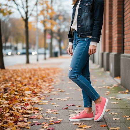 GROUNDIES® Lima Coral Ženske barefoot tenisice