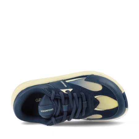 Dětské Barefoot Tenisky GROUNDIES® Starlite 2.0 Junior Modré