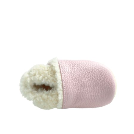 RAYVE CRAVITOS WINTER WOOL Světle růžové | Dětské barefoot capáčky