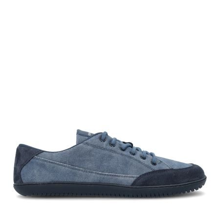Pánské Barefoot Tenisky GROUNDIES® Amsterdam Modré Indigo
