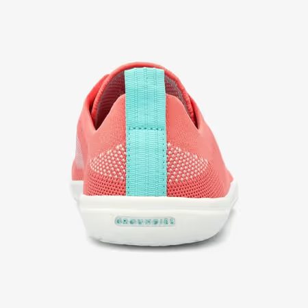 Dámské Barefoot Tenisky GROUNDIES® Active Knit Broskvově Modré