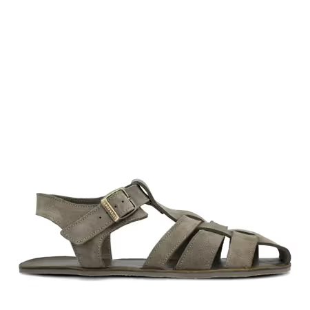 Barefoot Sandály GROUNDIES® Catania Khaki