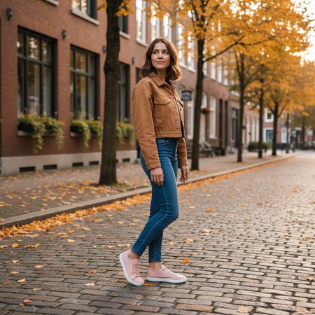 GROUNDIES® Lima Losos Ženske barefoot tenisice