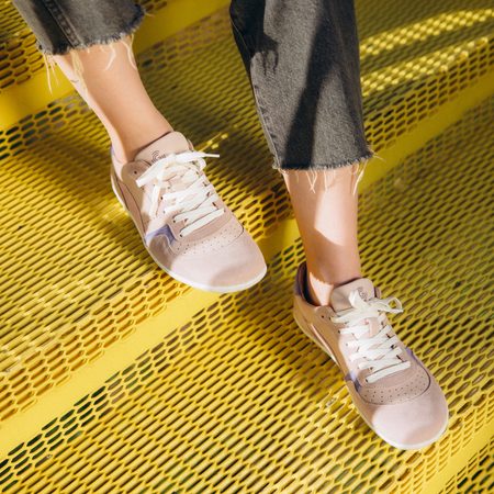 Dámské Barefoot Tenisky GROUNDIES® Nova GO1 Růžovo Orchidejové