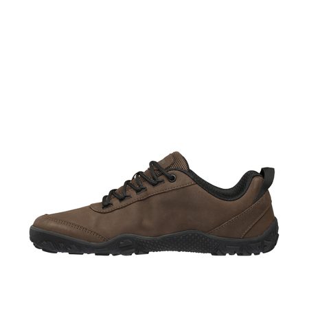 BENNON Barefoot kožené černo/hnědé | Barefoot sportovní outdoorové boty
