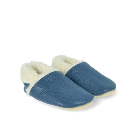 RAYVE CRAVITOS WINTER WOOL Modré | Dětské barefoot capáčky