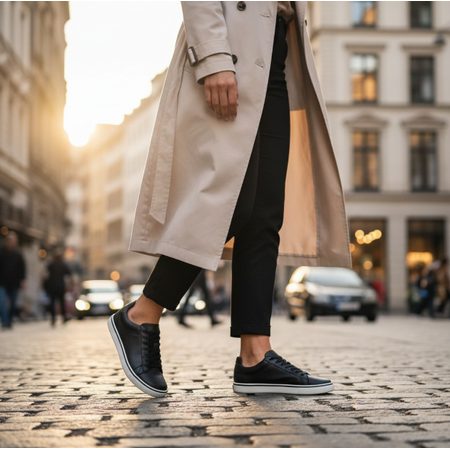 Barefoot Tenisky GROUNDIES® Galaxy Černé