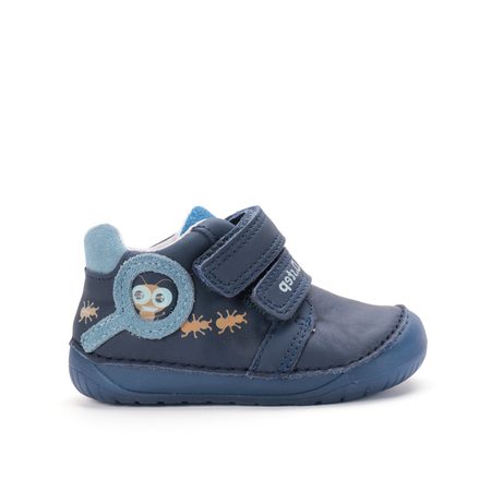 Dětské barefoot tenisky D.D.STEP S070-52576 Světle Modrá svítivá