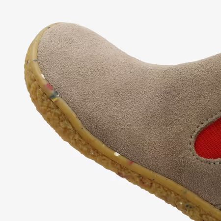 Dětské Barefoot Kotníkové Boty GROUNDIES® Lund Béžové