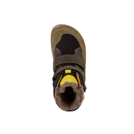 FRODDO UP TEX WINTER Grey / Black | Dětské zimní zateplené barefoot boty