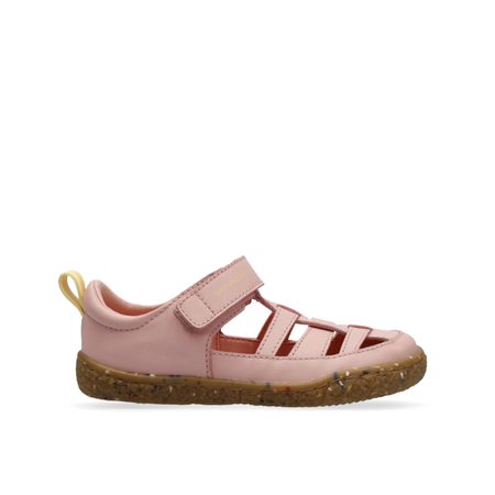 Dětské Barefoot Sandály GROUNDIES® Noto 2.0 Růžovo Citronove
