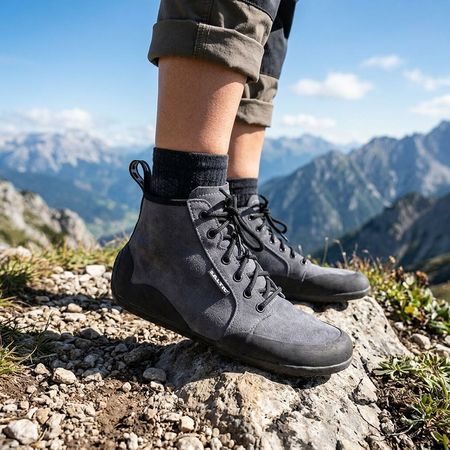 Barefoot cipele SALTIC OUTDOOR HIGH sive