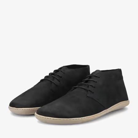 Dámské Barefoot+ Kotníkové Boty GROUNDIES® Milano Soft Černé