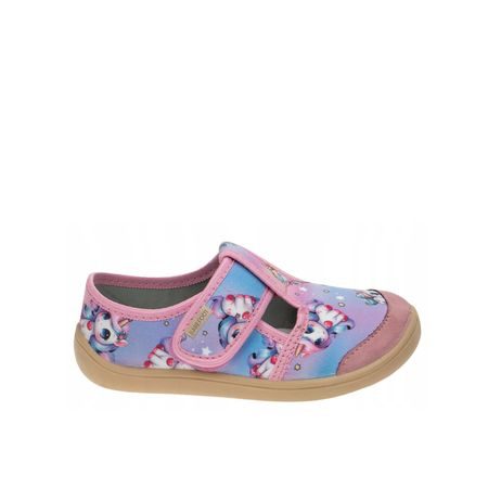 Otroški Barefoot Copati RAYVE JOY Blue Unicorn