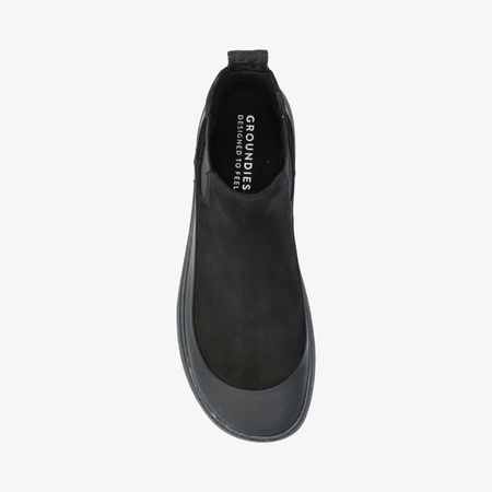 GROUNDIES SIENNA WOMEN Black | Dámské barefoot chelsea boty